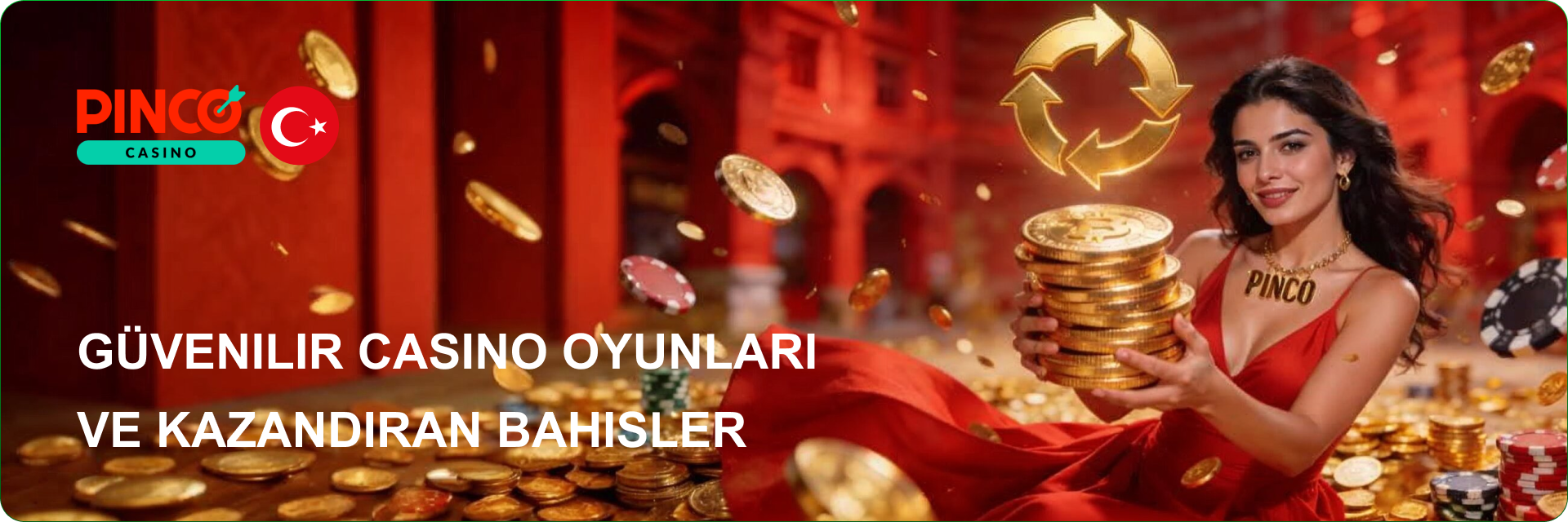 Pinco Casino Türkiye - Güvenilir Casino Oyunları ve Kazandıran Bahisler